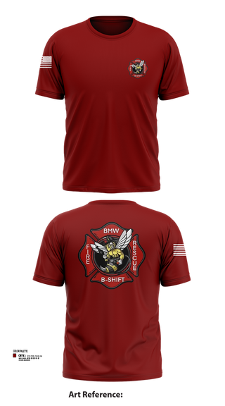 Short Sleeve Performance Shirt, B-Shift, Fire Department, Teamtime, Team time, sublimation, custom sports apparel, team uniforms, spirit wear, spiritwear, sports uniforms, custom shirts, team store, custom team store, fundraiser sports, apparel fundraiser
