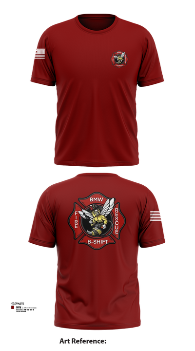 B-Shift 61265399 Short Sleeve Performance Shirt - 103
