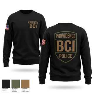 Crew Neck Sweatshirt, Providence Police BCI, Police, Teamtime, Team time, sublimation, custom sports apparel, team uniforms, spirit wear, spiritwear, sports uniforms, custom shirts, team store, custom team store, fundraiser sports, apparel fundraiser