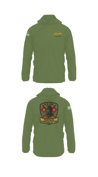 Windbreaker, 6-8 CAV, , Teamtime, Team time, sublimation, custom sports apparel, team uniforms, spirit wear, spiritwear, sports uniforms, custom shirts, team store, custom team store, fundraiser sports, apparel fundraiser