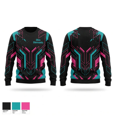 Ohio Diamonds Crew Neck Sweatshirt - 1