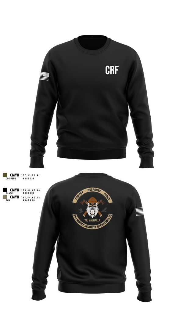 Crew Neck Sweatshirt, 91 MSOS CRF, Air Force, Teamtime, Team time, sublimation, custom sports apparel, team uniforms, spirit wear, spiritwear, sports uniforms, custom shirts, team store, custom team store, fundraiser sports, apparel fundraiser