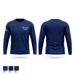 Long Sleeve Performance Shirt, Drone Unit, Police, Teamtime, Team time, sublimation, custom sports apparel, team uniforms, spirit wear, spiritwear, sports uniforms, custom shirts, team store, custom team store, fundraiser sports, apparel fundraiser
