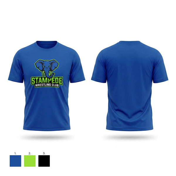 Short Sleeve Performance Shirt, Stampede, Wrestling, Teamtime, Team time, sublimation, custom sports apparel, team uniforms, spirit wear, spiritwear, sports uniforms, custom shirts, team store, custom team store, fundraiser sports, apparel fundraiser