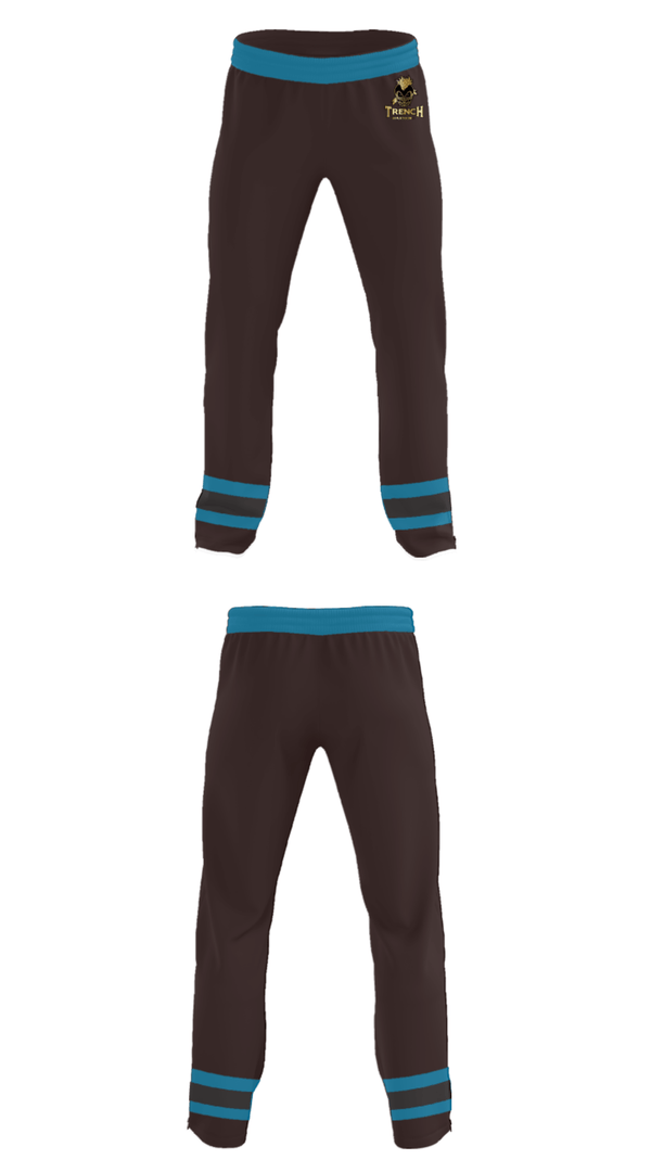 Sweatpants, TRENCH WARRIORS, Football, Teamtime, Team time, sublimation, custom sports apparel, team uniforms, spirit wear, spiritwear, sports uniforms, custom shirts, team store, custom team store, fundraiser sports, apparel fundraiser