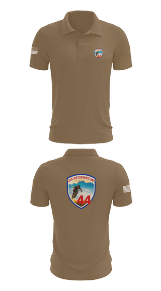 Short Sleeve Performance Polo, Civil Disturbance Unit, , Teamtime, Team time, sublimation, custom sports apparel, team uniforms, spirit wear, spiritwear, sports uniforms, custom shirts, team store, custom team store, fundraiser sports, apparel fundraiser