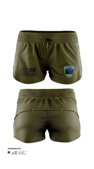 Ranger Panties, Peoria Police Department, Police, Teamtime, Team time, sublimation, custom sports apparel, team uniforms, spirit wear, spiritwear, sports uniforms, custom shirts, team store, custom team store, fundraiser sports, apparel fundraiser