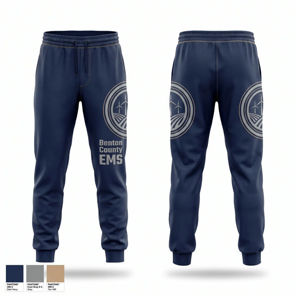 Sweatpants, Benton County E.M.S., EMS/EMT, Teamtime, Team time, sublimation, custom sports apparel, team uniforms, spirit wear, spiritwear, sports uniforms, custom shirts, team store, custom team store, fundraiser sports, apparel fundraiser