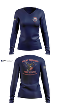 Miami Twp Fire Rescue 91298042 Women's Long Sleeve V-neck Shirt - 101