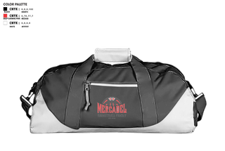 Duffle Bag, Mercadel Basketball, Men's Basketball, Teamtime, Team time, sublimation, custom sports apparel, team uniforms, spirit wear, spiritwear, sports uniforms, custom shirts, team store, custom team store, fundraiser sports, apparel fundraiser