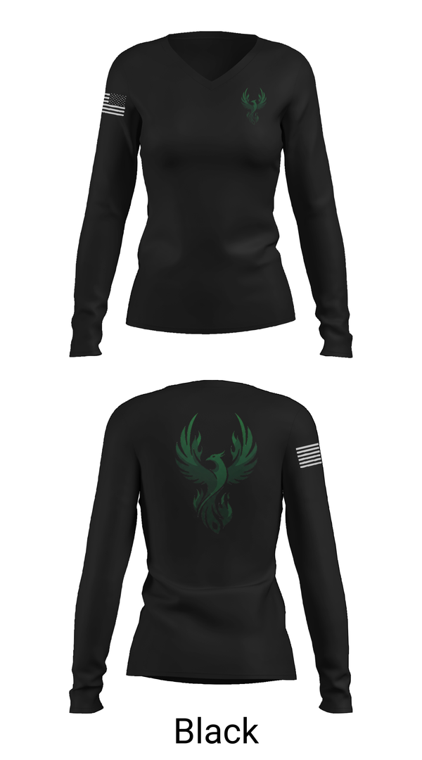 Womens Long Sleeve Vneck Shirt, Phoenix, Men's Soccer, Teamtime, Team time, sublimation, custom sports apparel, team uniforms, spirit wear, spiritwear, sports uniforms, custom shirts, team store, custom team store, fundraiser sports, apparel fundraiser