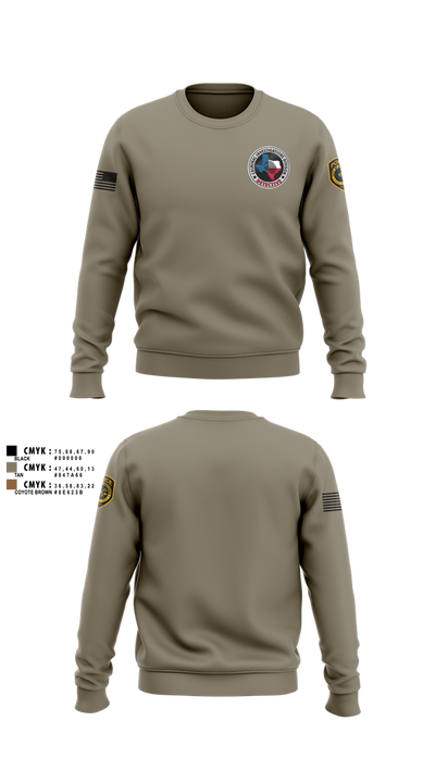 Robstown Police Department Crew Neck Sweatshirt - 4