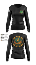 Florida 43193652 Women's Long Sleeve V-neck Shirt - 12