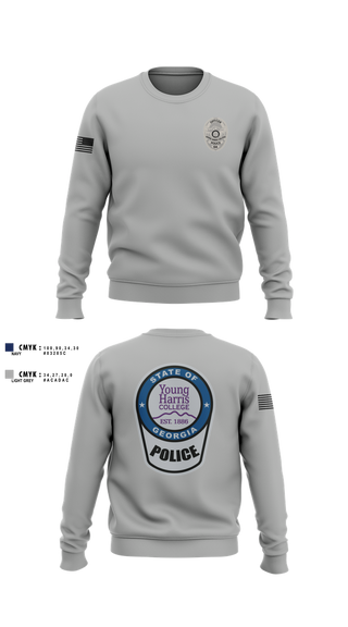 Crew Neck Sweatshirt, team name, Police, Teamtime, Team time, sublimation, custom sports apparel, team uniforms, spirit wear, spiritwear, sports uniforms, custom shirts, team store, custom team store, fundraiser sports, apparel fundraiser