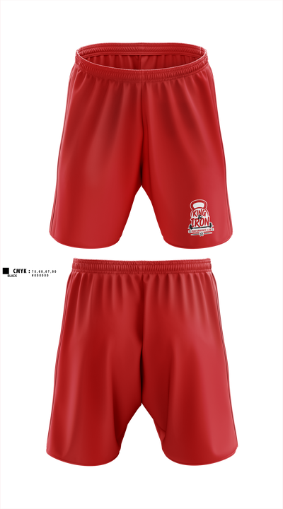 King & Iron Athletic Shorts With Pockets - 3