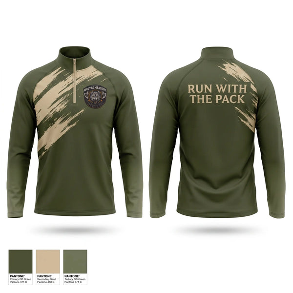 Quarter Zip Jacket, Wolves Meadery LLC, , Teamtime, Team time, sublimation, custom sports apparel, team uniforms, spirit wear, spiritwear, sports uniforms, custom shirts, team store, custom team store, fundraiser sports, apparel fundraiser