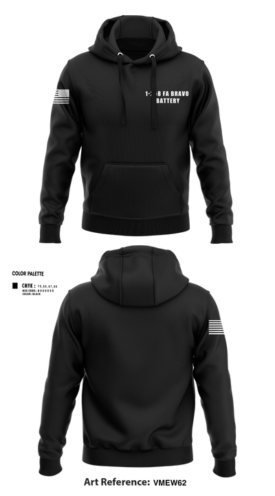 1-258 FA BRAVO BATTERY 71823649 Hoodie - 101
