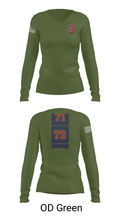 Vacaville fire 82363373 Women's Long Sleeve V-neck Shirt - 31