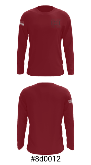 Long Sleeve Performance Shirt, Havana Junior High School, Spirit Store, Teamtime, Team time, sublimation, custom sports apparel, team uniforms, spirit wear, spiritwear, sports uniforms, custom shirts, team store, custom team store, fundraiser sports, apparel fundraiser