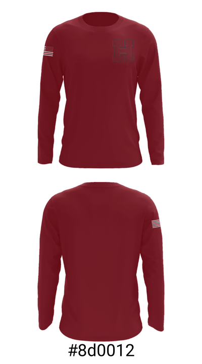 Havana Junior High School 76387638 Long Sleeve Performance Shirt - 18
