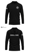 Orleans County Corrections Long Sleeve Hooded Sun Shirt - 6