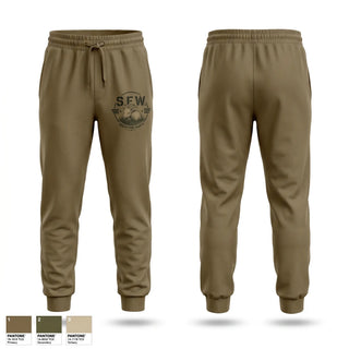 Sweatpants, S.F.W (4C2A), Army, Teamtime, Team time, sublimation, custom sports apparel, team uniforms, spirit wear, spiritwear, sports uniforms, custom shirts, team store, custom team store, fundraiser sports, apparel fundraiser