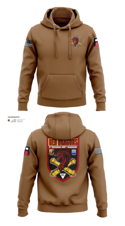 2-306th FAR 32661522 Hoodie - 22