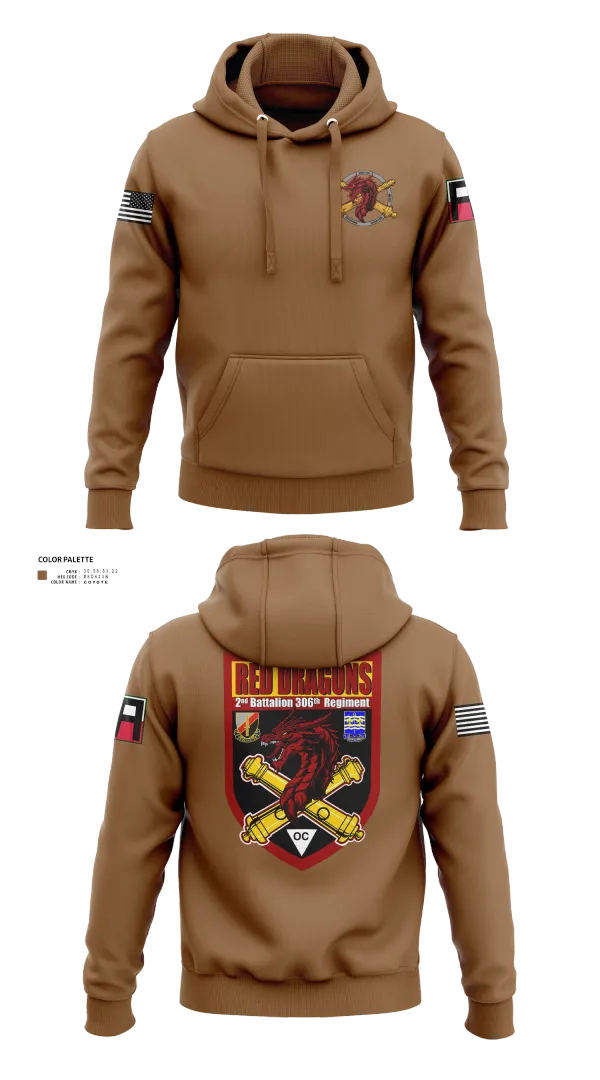 Hoodie, 2-306th FAR, Army, Teamtime, Team time, sublimation, custom sports apparel, team uniforms, spirit wear, spiritwear, sports uniforms, custom shirts, team store, custom team store, fundraiser sports, apparel fundraiser