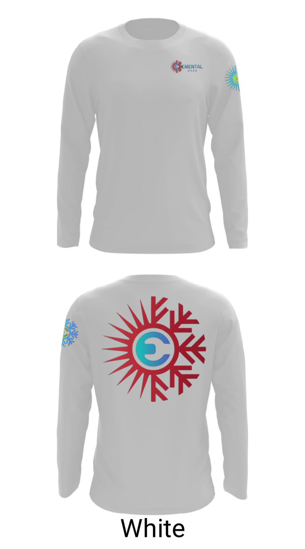Long Sleeve Performance Shirt, Elemental HVAC, , Teamtime, Team time, sublimation, custom sports apparel, team uniforms, spirit wear, spiritwear, sports uniforms, custom shirts, team store, custom team store, fundraiser sports, apparel fundraiser