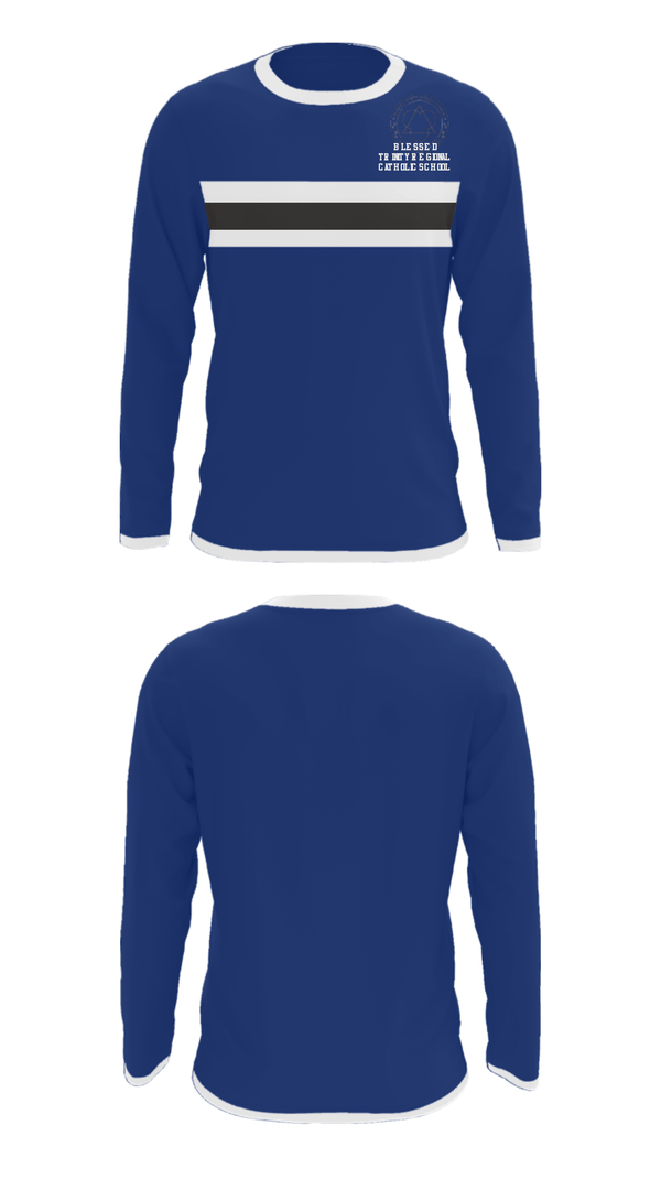 Long Sleeve Performance Shirt, Blessed Trinity Regional Catholic School, Spirit Store, Teamtime, Team time, sublimation, custom sports apparel, team uniforms, spirit wear, spiritwear, sports uniforms, custom shirts, team store, custom team store, fundraiser sports, apparel fundraiser