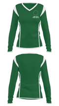 Ladue Fifth Grade Center 13752572 Women's Long Sleeve V-neck Shirt - 33