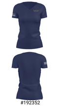 Yucaipa High School Swimming 56423964 Women's Short Sleeve V-neck Shirt - 21
