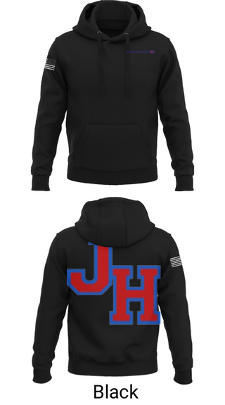 Hoodie, Jonesboro-Hodge High School Basketball, Women's Basketball, Teamtime, Team time, sublimation, custom sports apparel, team uniforms, spirit wear, spiritwear, sports uniforms, custom shirts, team store, custom team store, fundraiser sports, apparel fundraiser