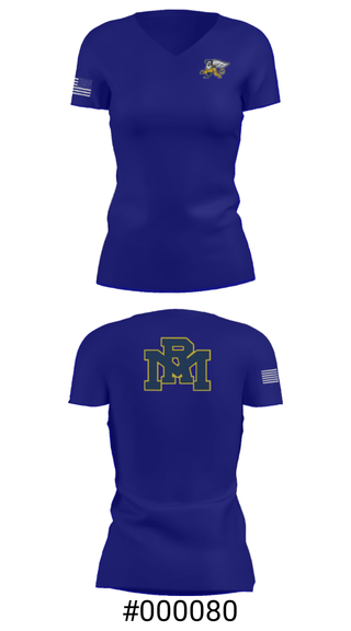 Women's Short Sleeve Vneck Shirt, Rocky Mount High School Basketball, Men's Basketball, Teamtime, Team time, sublimation, custom sports apparel, team uniforms, spirit wear, spiritwear, sports uniforms, custom shirts, team store, custom team store, fundraiser sports, apparel fundraiser
