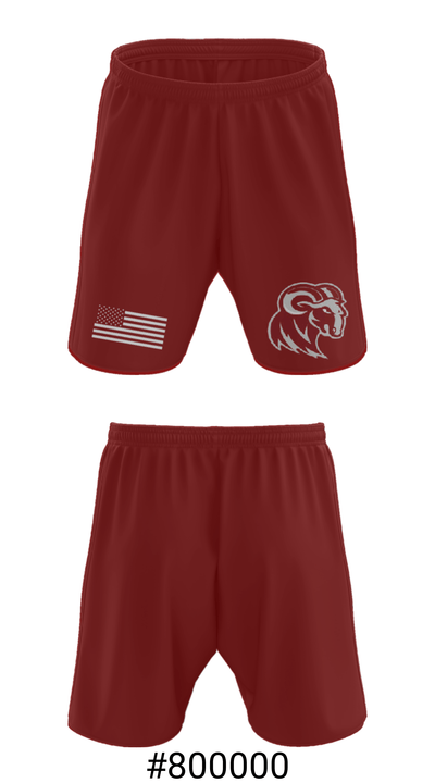 Merino High School Basketball 58763491 Athletic Shorts With Pockets - 15