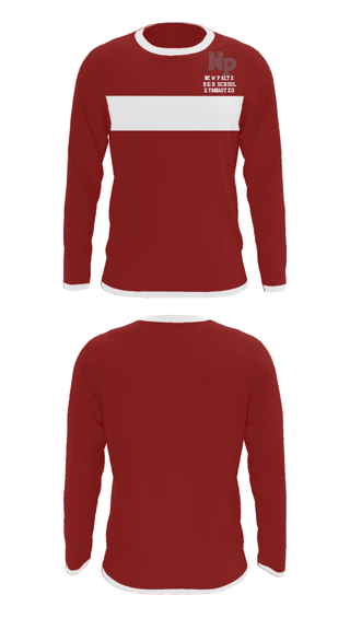 Long Sleeve Performance Shirt, New Paltz High School Gymnastics, Spirit Store, Teamtime, Team time, sublimation, custom sports apparel, team uniforms, spirit wear, spiritwear, sports uniforms, custom shirts, team store, custom team store, fundraiser sports, apparel fundraiser