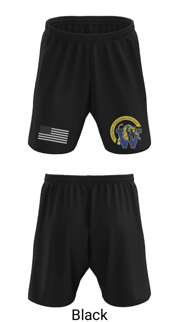 Athletic Shorts With Pockets, Warrensville Heights High School Basketball, Women's Basketball, Teamtime, Team time, sublimation, custom sports apparel, team uniforms, spirit wear, spiritwear, sports uniforms, custom shirts, team store, custom team store, fundraiser sports, apparel fundraiser