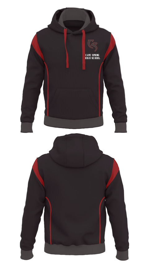 Hoodie, Cave Spring High School, Spirit Store, Teamtime, Team time, sublimation, custom sports apparel, team uniforms, spirit wear, spiritwear, sports uniforms, custom shirts, team store, custom team store, fundraiser sports, apparel fundraiser