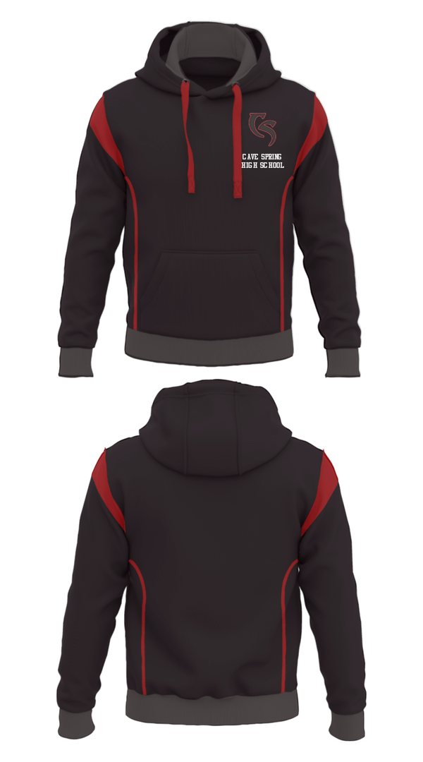 Hoodie, Cave Spring High School, Spirit Store, Teamtime, Team time, sublimation, custom sports apparel, team uniforms, spirit wear, spiritwear, sports uniforms, custom shirts, team store, custom team store, fundraiser sports, apparel fundraiser