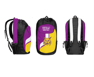 Gear Bag, Webster City High School Basketball, Men's Basketball, Teamtime, Team time, sublimation, custom sports apparel, team uniforms, spirit wear, spiritwear, sports uniforms, custom shirts, team store, custom team store, fundraiser sports, apparel fundraiser