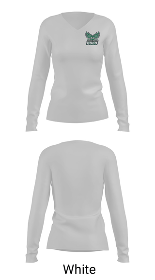 Women's Long Sleeve Vneck Shirt, Maui Preparatory Academy Basketball, Wrestling, Teamtime, Team time, sublimation, custom sports apparel, team uniforms, spirit wear, spiritwear, sports uniforms, custom shirts, team store, custom team store, fundraiser sports, apparel fundraiser