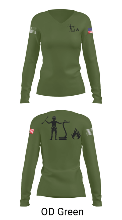 Seven Hills 60203039 Women's Long Sleeve V-neck Shirt - 30