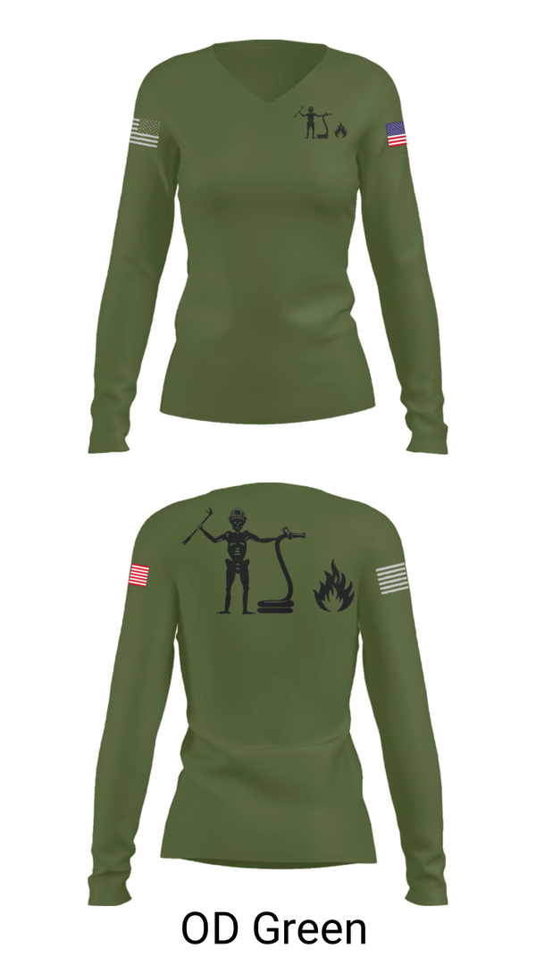 Women's Long Sleeve Vneck Shirt, Seven Hills, , Teamtime, Team time, sublimation, custom sports apparel, team uniforms, spirit wear, spiritwear, sports uniforms, custom shirts, team store, custom team store, fundraiser sports, apparel fundraiser