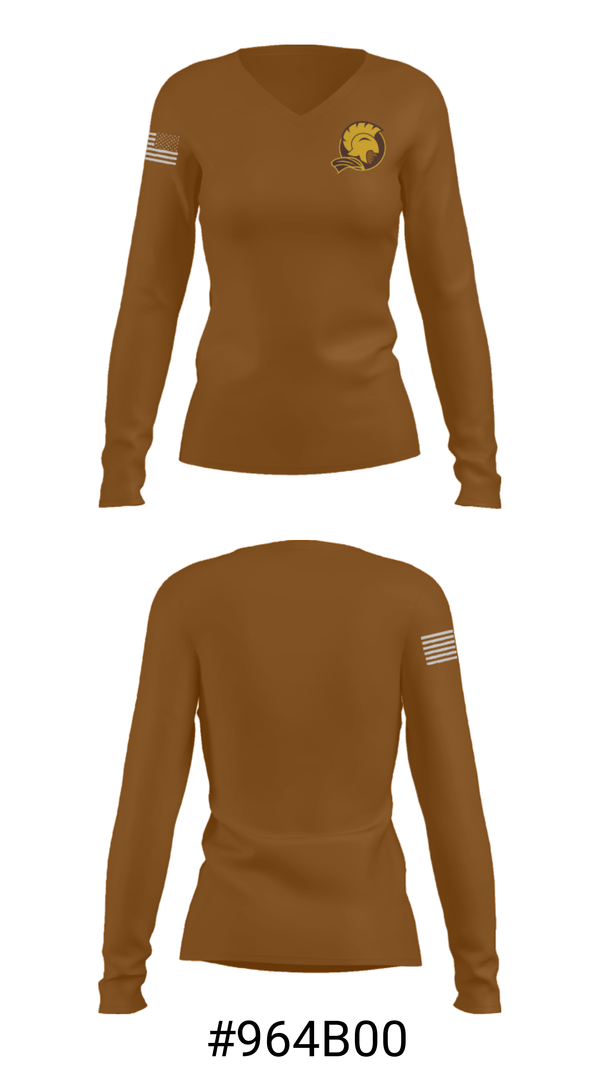 Women's Long Sleeve Vneck Shirt, Buckeye Valley High School Swimming, Swimming, Teamtime, Team time, sublimation, custom sports apparel, team uniforms, spirit wear, spiritwear, sports uniforms, custom shirts, team store, custom team store, fundraiser sports, apparel fundraiser