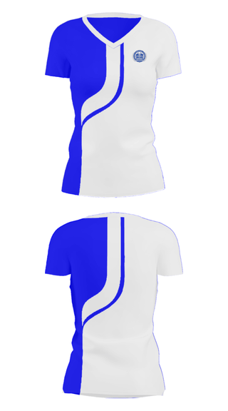 Women's Short Sleeve Vneck Shirt, Valley Central High School Basketball, Men's Basketball, Teamtime, Team time, sublimation, custom sports apparel, team uniforms, spirit wear, spiritwear, sports uniforms, custom shirts, team store, custom team store, fundraiser sports, apparel fundraiser