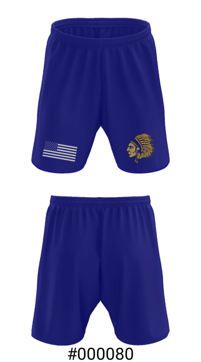 Wilkinson County Middle School 14902049 Athletic Shorts With Pockets - 15