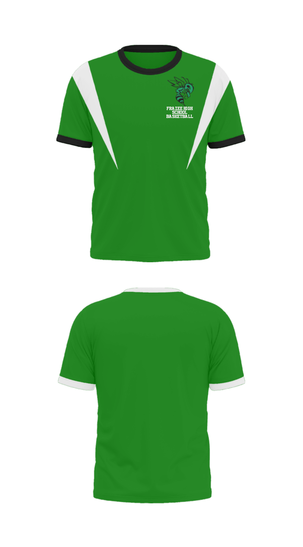 Short Sleeve Performance Shirt, Frazee High School Basketball, Men's Basketball, Teamtime, Team time, sublimation, custom sports apparel, team uniforms, spirit wear, spiritwear, sports uniforms, custom shirts, team store, custom team store, fundraiser sports, apparel fundraiser