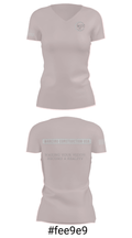 Mancino Construction USA 42184124 Women's Short Sleeve V-neck Shirt - 21