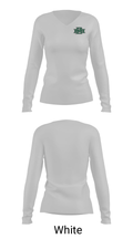 Marion High School Basketball 47972857 Women's Long Sleeve V-neck Shirt - 6