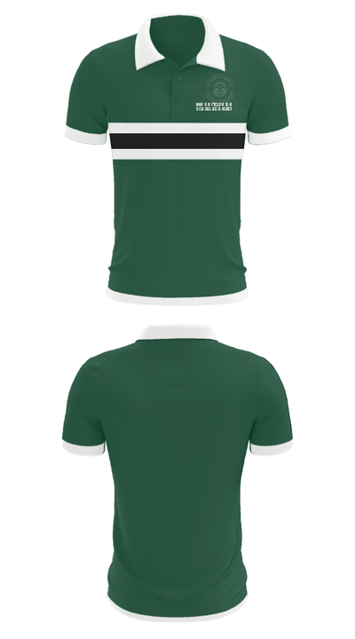 Marshfield High School Ice Hockey 65415198 Short Sleeve Performance Polo - 35